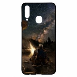 Чохол для Samsung A20s Dark Souls Bonfire rest - PrintSalon