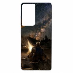 Чохол для Samsung S21 Ultra Dark Souls Bonfire rest - PrintSalon