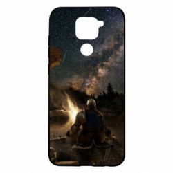 Чехол для Xiaomi Redmi Note 9/Redmi 10X Dark Souls Bonfire rest