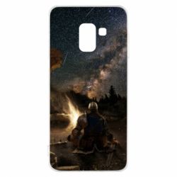 Чохол для Samsung A8 2018 Dark Souls Bonfire rest - PrintSalon