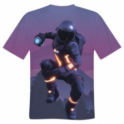 Мужская футболка 3D Dark Voyager from Fortnite - PrintSalon