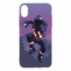Чехол для iPhone X/Xs Dark Voyager from Fortnite - PrintSalon
