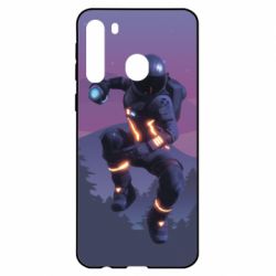 Чехол для Samsung A21 Dark Voyager from Fortnite - PrintSalon