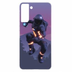 Чехол для Samsung S21+ Dark Voyager from Fortnite - PrintSalon
