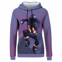 Жіноче 3D худі Dark Voyager from Fortnite