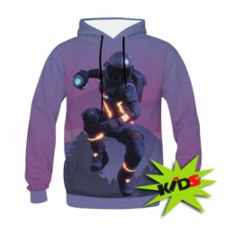 Детское 3D худи Dark Voyager from Fortnite - PrintSalon