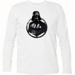 Футболка с длинным рукавом Дарт Вейдер Арт - PrintSalon