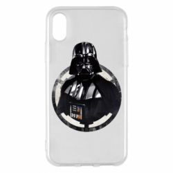 Чехол для iPhone X/Xs Дарт Вейдер Арт - PrintSalon