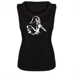 Женская майка Дарт Вейдер караоке - PrintSalon