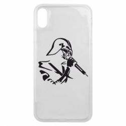Чехол для iPhone Xs Max Дарт Вейдер караоке - PrintSalon