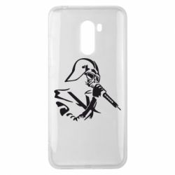 Чехол для Xiaomi Pocophone F1 Дарт Вейдер караоке - PrintSalon