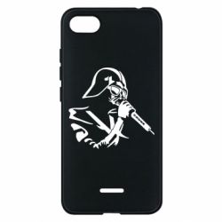 Чехол для Xiaomi Redmi 6A Дарт Вейдер караоке - PrintSalon