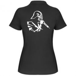 Женское поло Дарт Вейдер караоке - PrintSalon