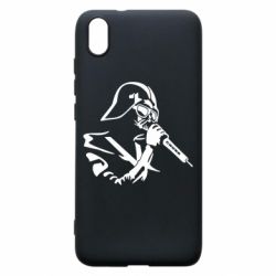 Чехол для Xiaomi Redmi 7A Дарт Вейдер караоке - PrintSalon