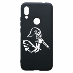 Чехол для Xiaomi Redmi 7 Дарт Вейдер караоке - PrintSalon
