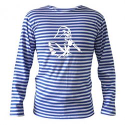 Тельняшка с длинным рукавом Дарт Вейдер караоке - PrintSalon