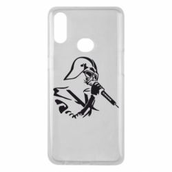 Чехол для Samsung A10s Дарт Вейдер караоке - PrintSalon