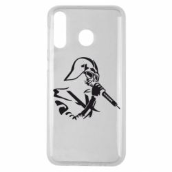 Чехол для Samsung M30 Дарт Вейдер караоке - PrintSalon