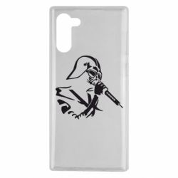 Чехол для Samsung Note 10 Дарт Вейдер караоке - PrintSalon
