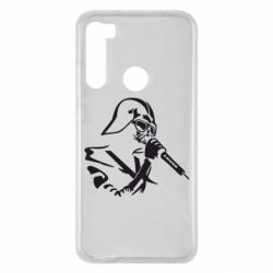 Чехол для Xiaomi Redmi Note 8 Дарт Вейдер караоке - PrintSalon