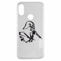 Чехол для Xiaomi Redmi Note 7 Дарт Вейдер караоке - PrintSalon