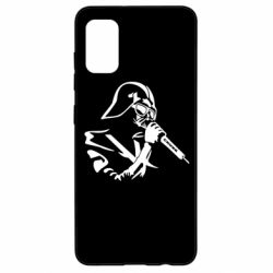 Чехол для Samsung A41 Дарт Вейдер караоке