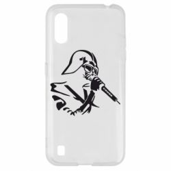 Чехол для Samsung A01/M01 Дарт Вейдер караоке - PrintSalon