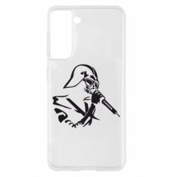 Чехол для Samsung S21 Дарт Вейдер караоке
