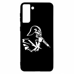 Чехол для Samsung S21+ Дарт Вейдер караоке - PrintSalon