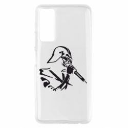 Чехол для Huawei P Smart 2021 Дарт Вейдер караоке - PrintSalon