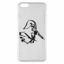 Чехол для iPhone 6 Plus/6S Plus Дарт Вейдер караоке - PrintSalon
