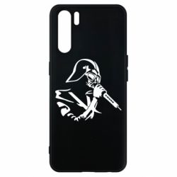 Чехол для Oppo A91/Reno3 Дарт Вейдер караоке - PrintSalon