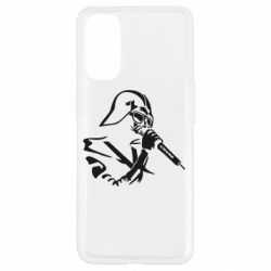 Чехол для Oppo Reno 4 Дарт Вейдер караоке - PrintSalon