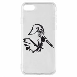 Чехол для iPhone 7 Дарт Вейдер караоке - PrintSalon