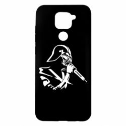 Чехол для Xiaomi Redmi Note 9/Redmi 10X Дарт Вейдер караоке - PrintSalon