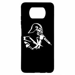 Чехол для Xiaomi Poco X3 Дарт Вейдер караоке - PrintSalon