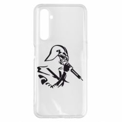 Чехол для Realme 6 Pro Дарт Вейдер караоке - PrintSalon