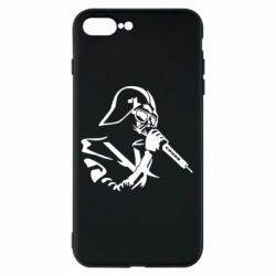Чехол для iPhone 8 Plus Дарт Вейдер караоке - PrintSalon