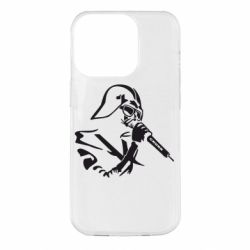 Чехол для iPhone 14 Pro Дарт Вейдер караоке - PrintSalon