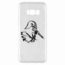 Чехол для Samsung S8 Дарт Вейдер караоке - PrintSalon