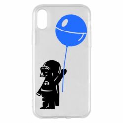 Чехол для iPhone X/Xs Дарт Вейдер с шариком - PrintSalon