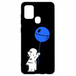 Чехол для Samsung A21s Дарт Вейдер с шариком