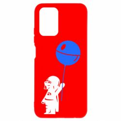 Чехол для Xiaomi Redmi Note 10 Дарт Вейдер с шариком - PrintSalon