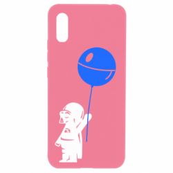 Чехол для Xiaomi Redmi 9a Дарт Вейдер с шариком - PrintSalon