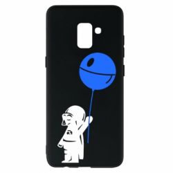 Чехол для Samsung A8+ 2018 Дарт Вейдер с шариком - PrintSalon