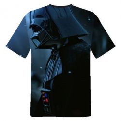 Мужская футболка 3D Darth Vader-PrintSalon Мужская футболка 3D Darth Vader