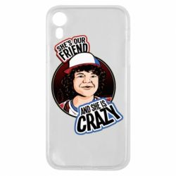 Чехол для iPhone XR Дастин очень странные дела арт - PrintSalon