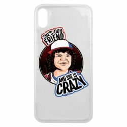 Чехол для iPhone Xs Max Дастин очень странные дела арт - PrintSalon