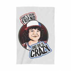 Полотенце с принтом Дастин очень странные дела арт - PrintSalon