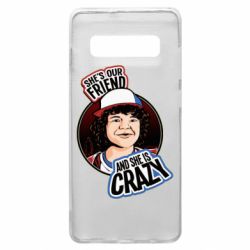 Чехол для Samsung S10+ Дастин очень странные дела арт - PrintSalon